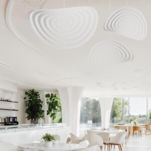 Lampa wisząca sombrero w restauracji