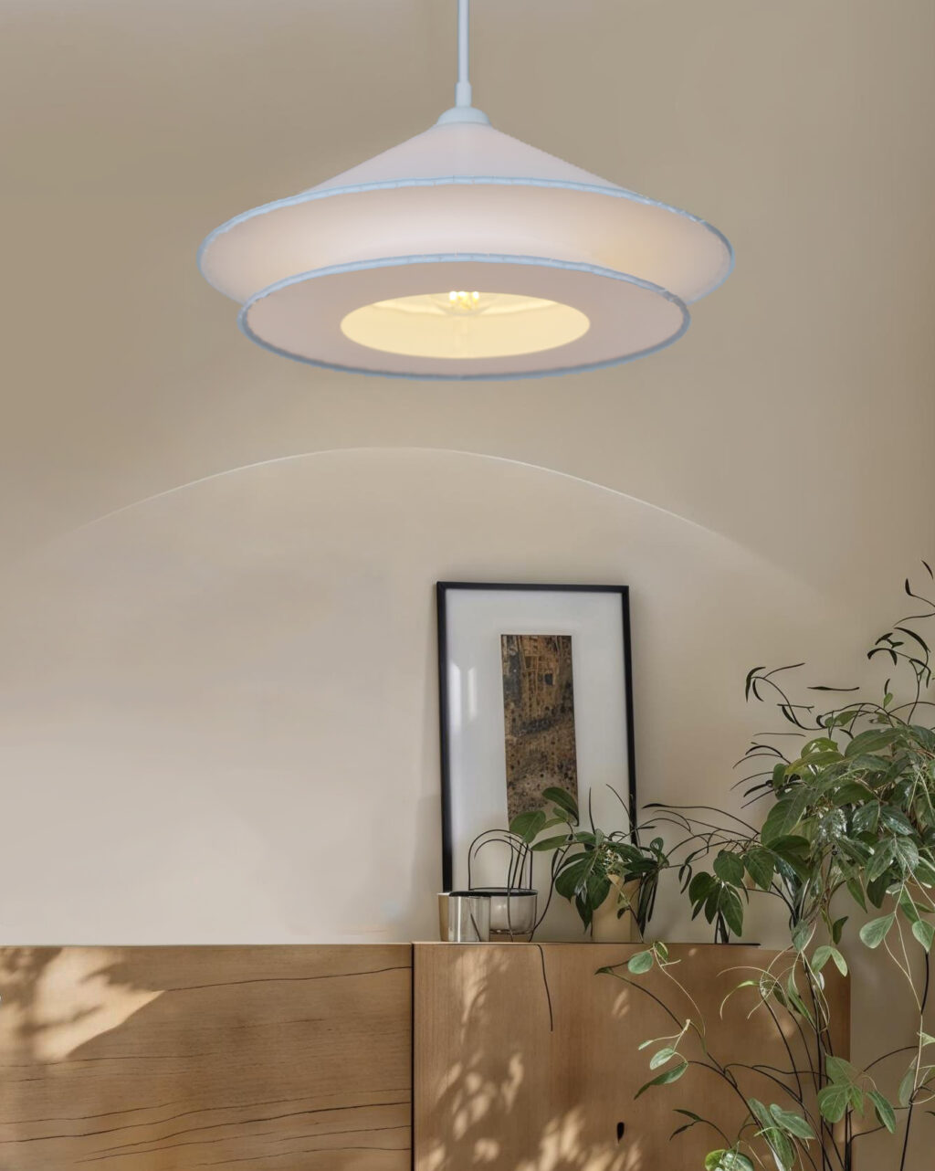 Lampa wisząca UFO